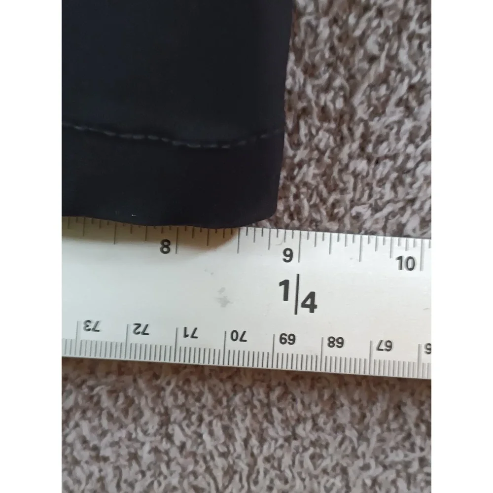 32 Degrees Mens Pants 40x30 Black Performance Travel Stretch Zip Pockets